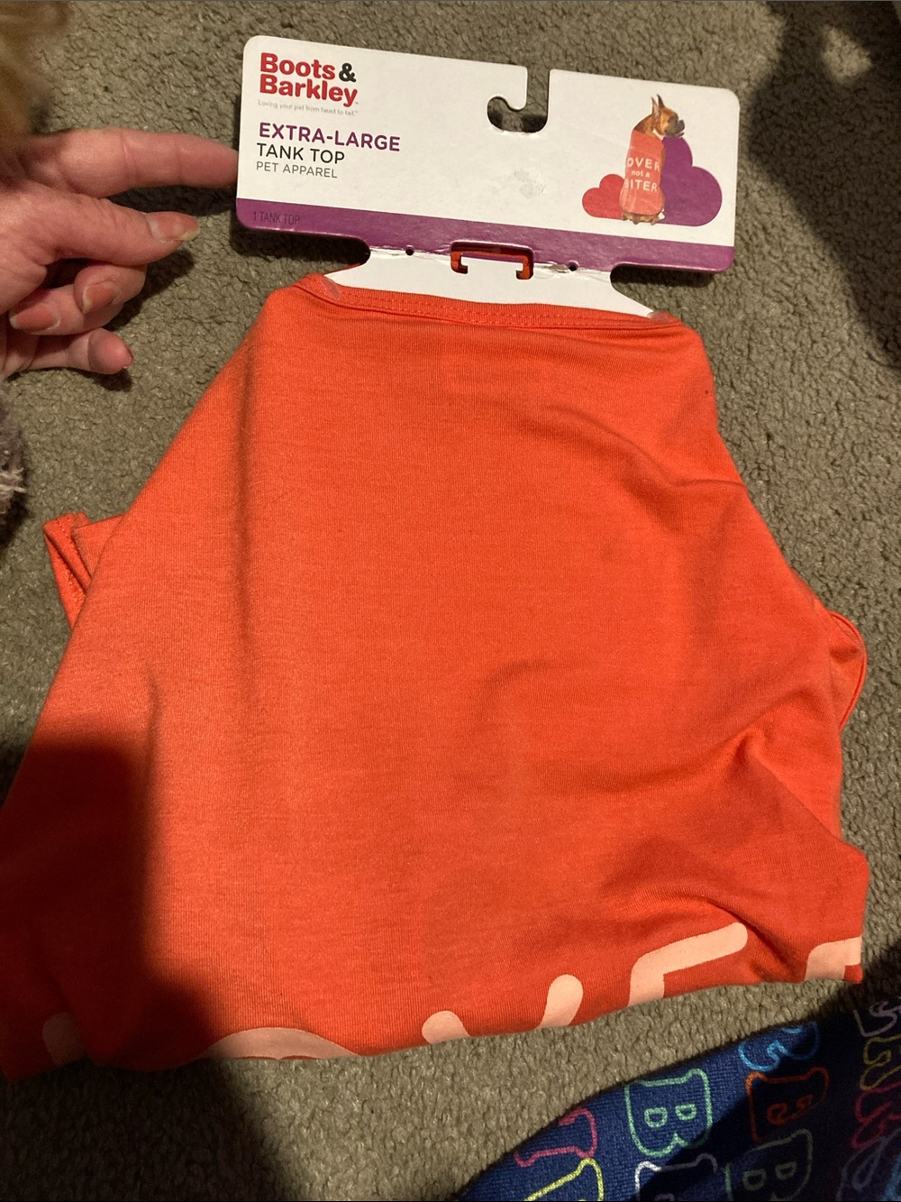 XL Dog Tank Top- Boots & Barkley